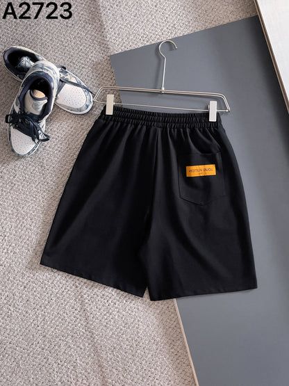 260317 New high-quality gradient checkered style shorts