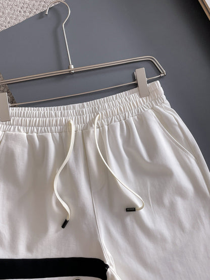 260317 New high-quality design horizontal stripe style shorts