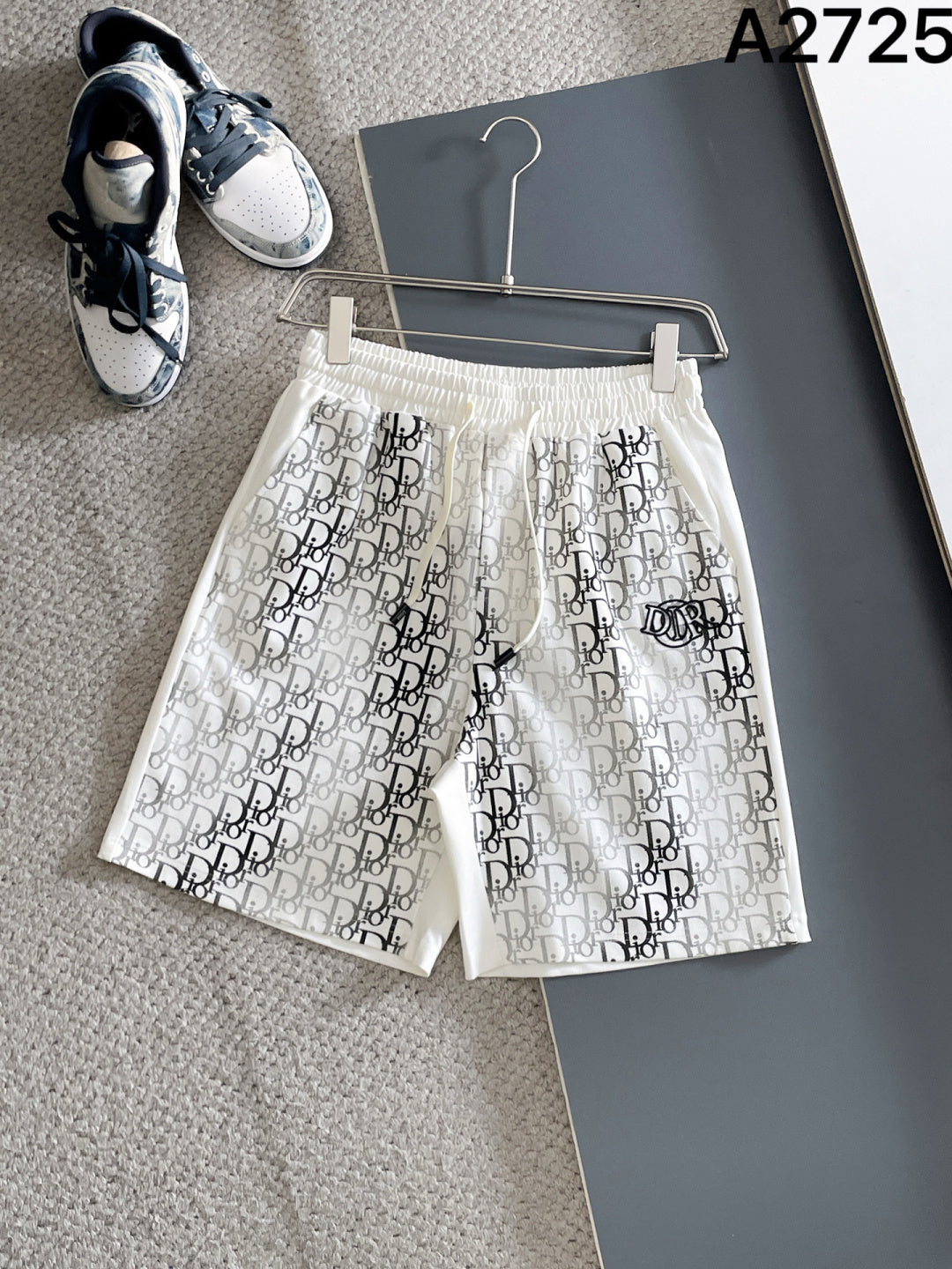 260317 New high-quality knitted front-piece printed short pants