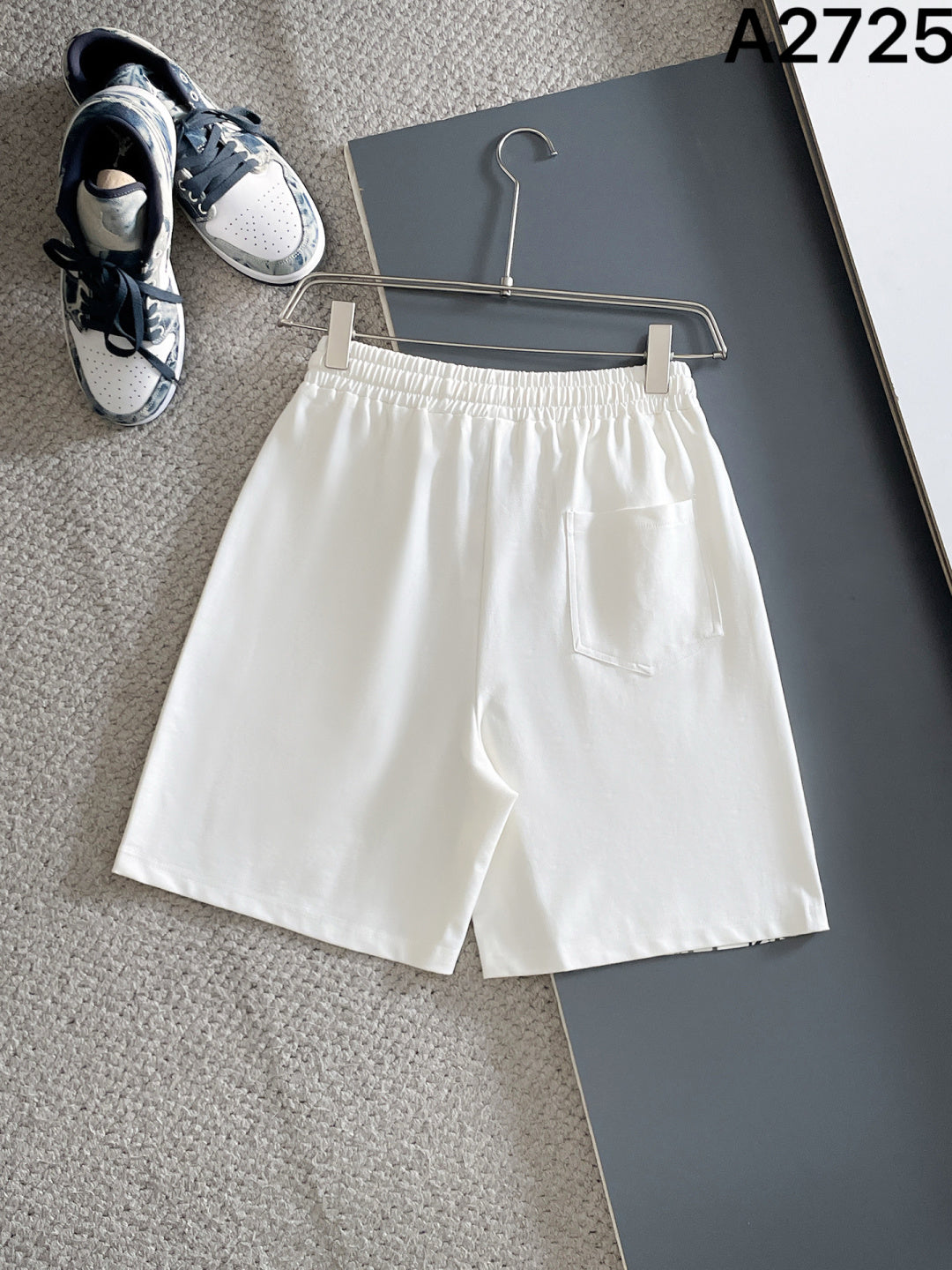 260317 New high-quality knitted front-piece printed short pants