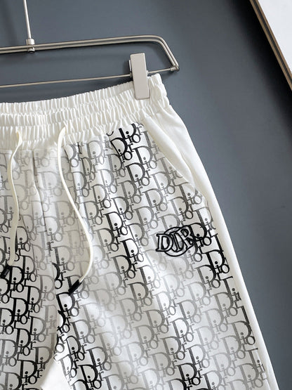 260317 New high-quality knitted front-piece printed short pants
