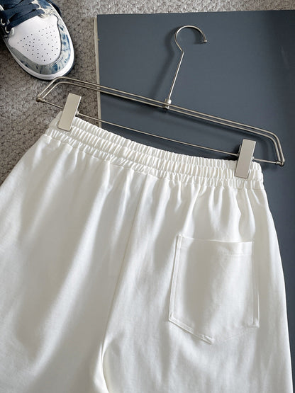 260317 New high-quality knitted front-piece printed short pants