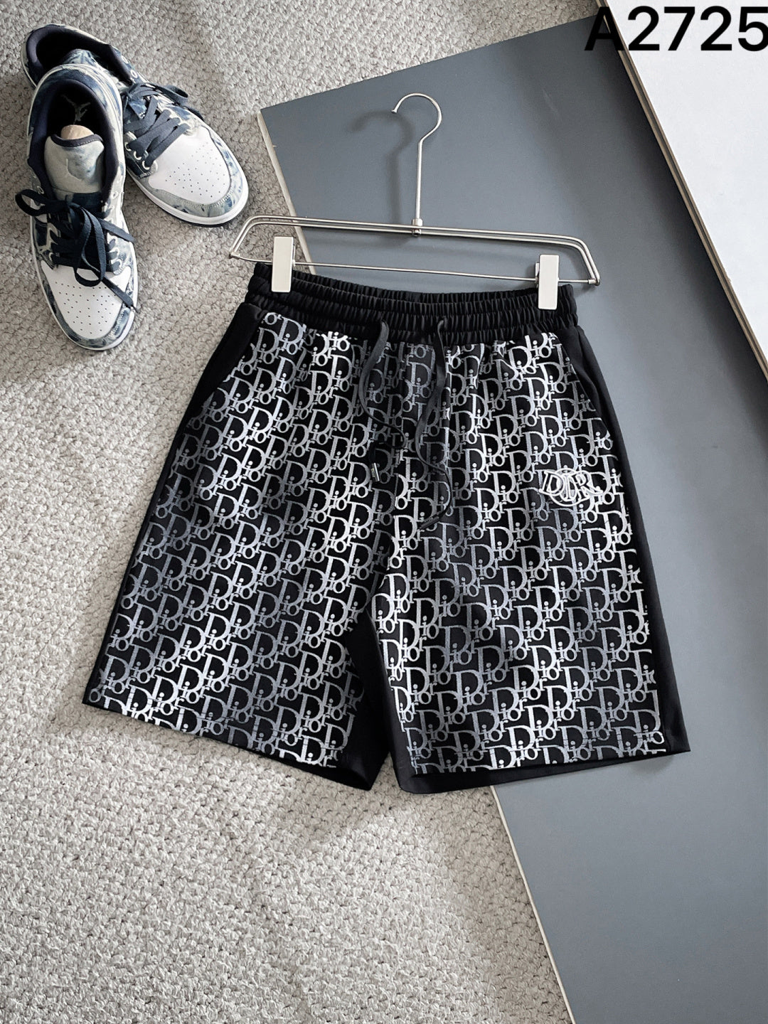 260317 New high-quality knitted front-piece printed short pants