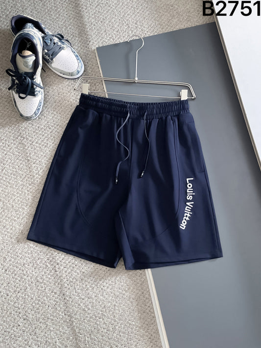 260317 New high-quality knitted design-floral embroidered shorts