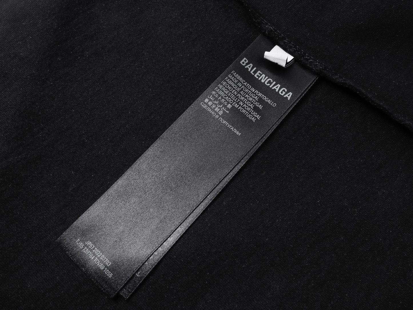 260317 New high-quality washed and distressed T-shirt