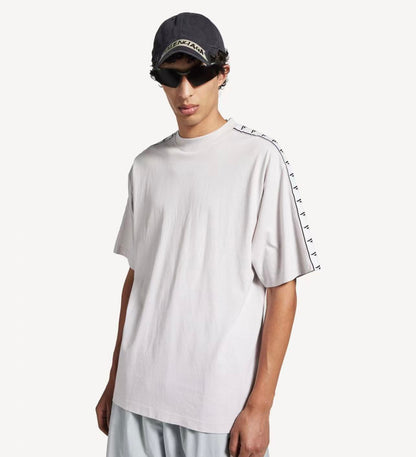 260317 New high-quality washed and distressed T-shirt