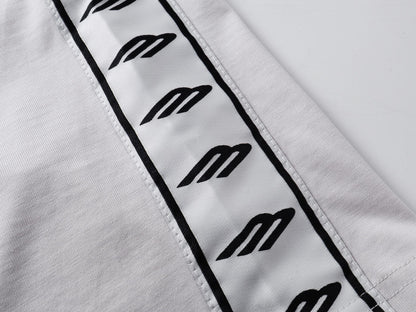 260317 New high-quality washed and distressed T-shirt