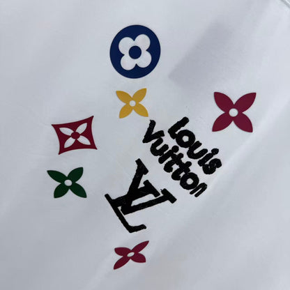 260317 New high-quality towel-printed T-shirt