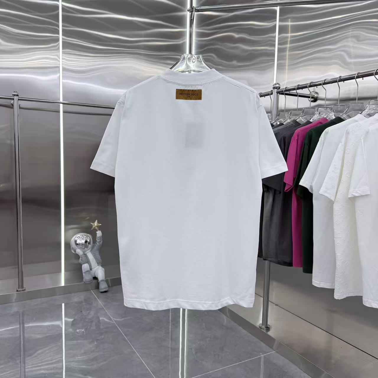 260317 New high-quality towel-printed T-shirt