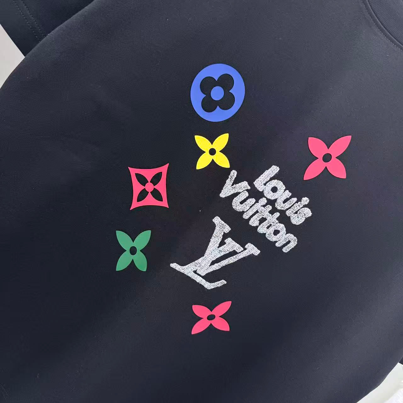 260317 New high-quality towel-printed T-shirt