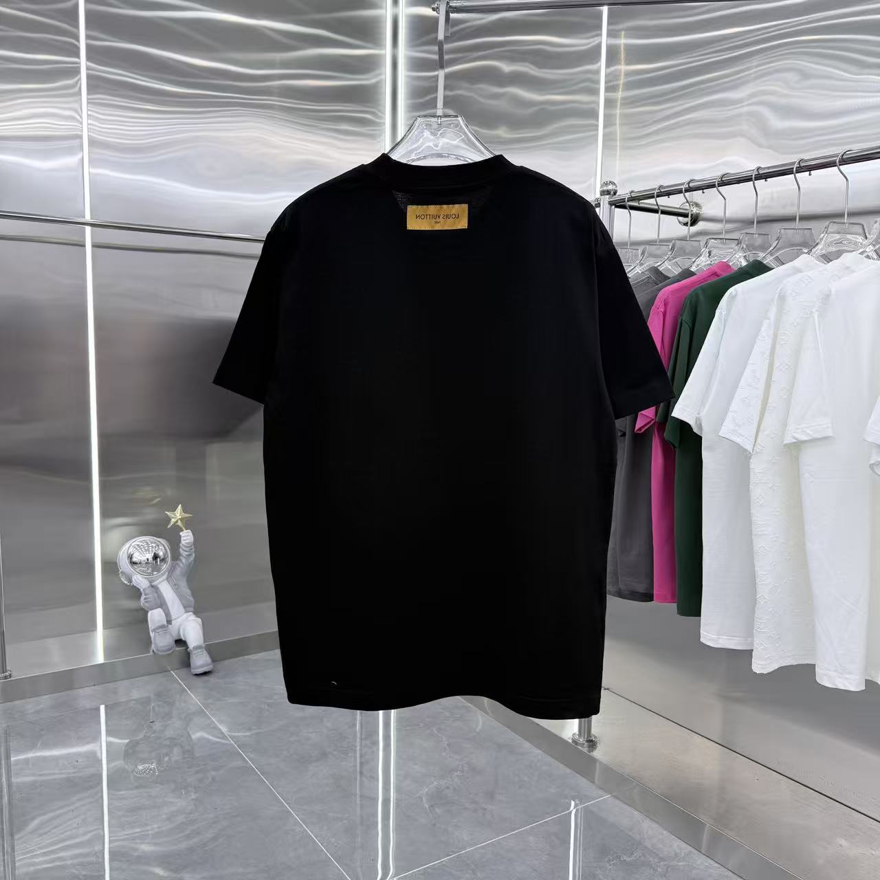 260317 New high-quality towel-printed T-shirt