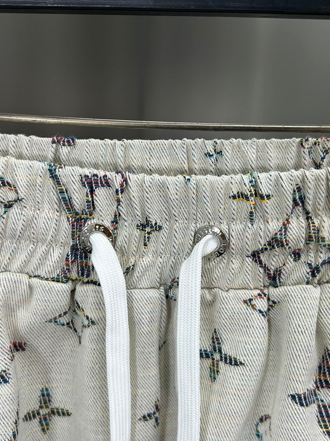 260317 New high-quality jacquard denim shorts