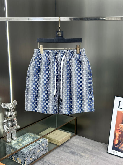 260317 New high-quality jacquard denim shorts