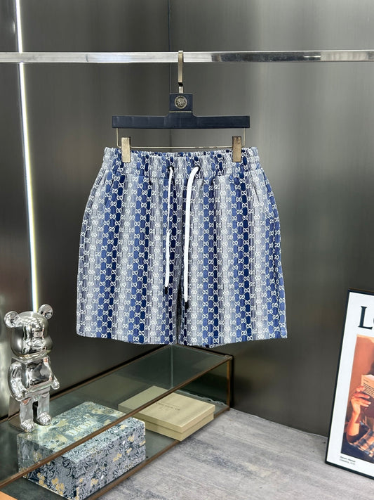 260317 New high-quality jacquard denim shorts
