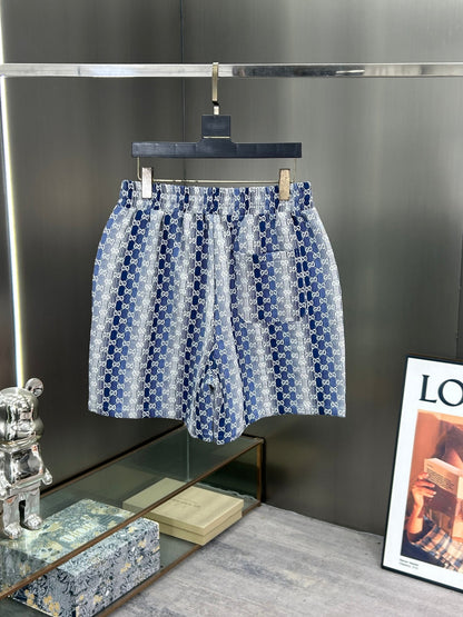 260317 New high-quality jacquard denim shorts