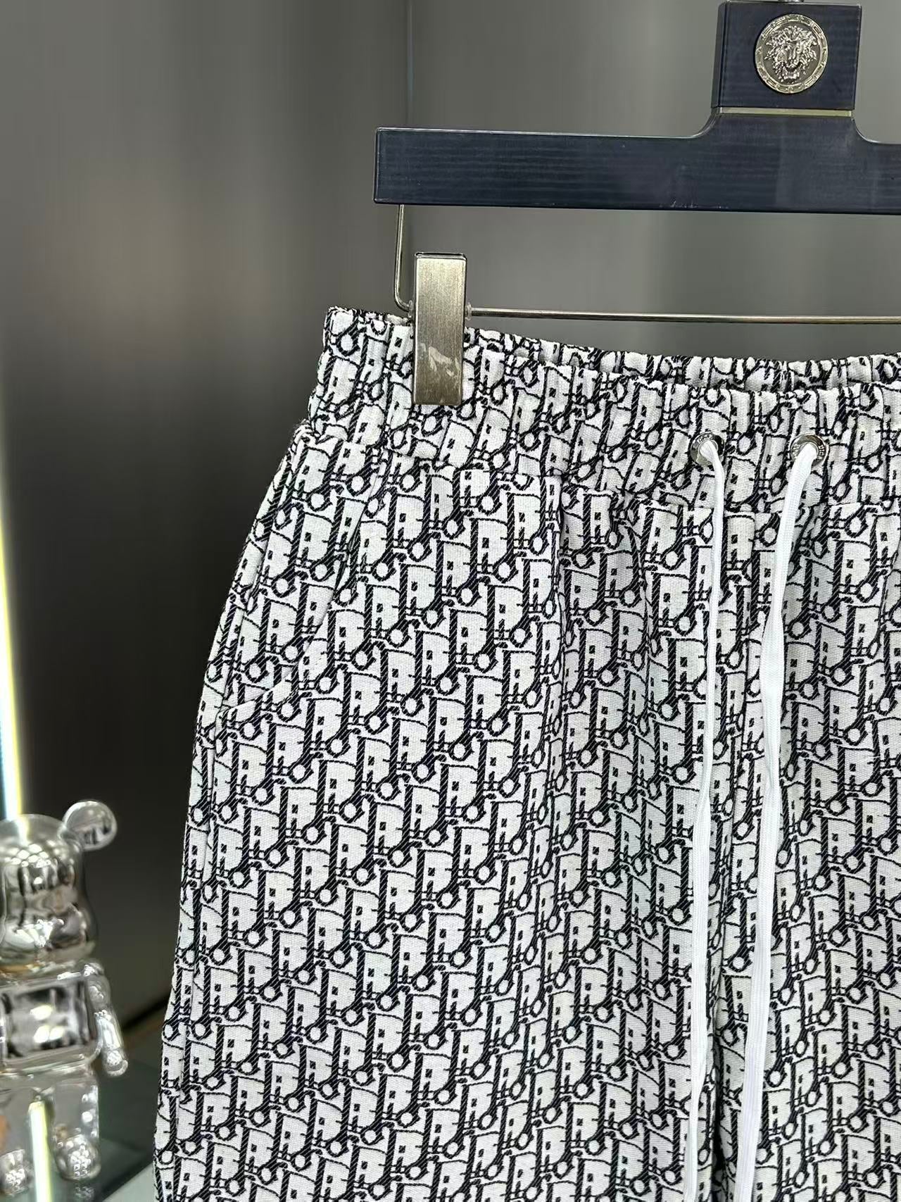 260323 New high-quality full-print denim shorts