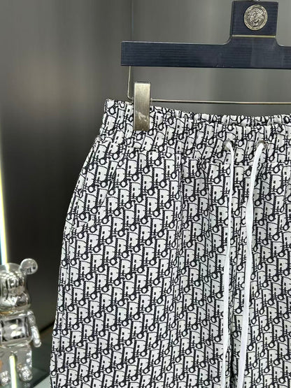 260323 New high-quality full-print denim shorts