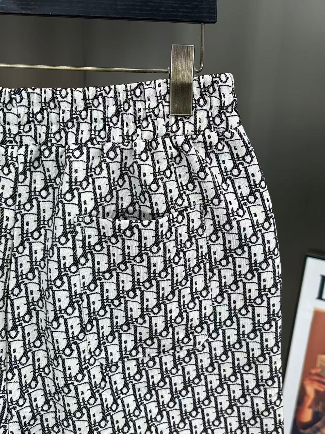 260323 New high-quality full-print denim shorts