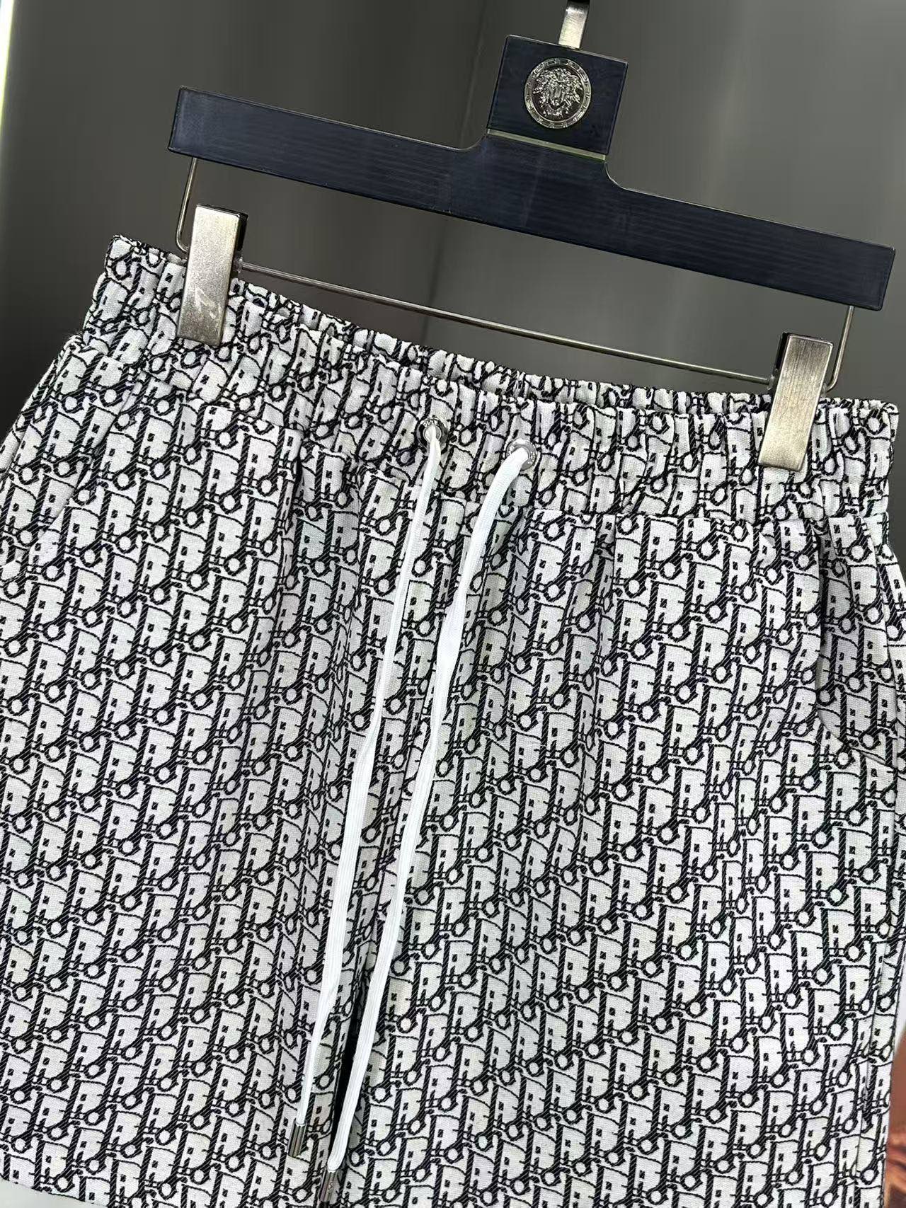 260323 New high-quality full-print denim shorts