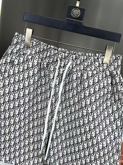 260323 New high-quality full-print denim shorts