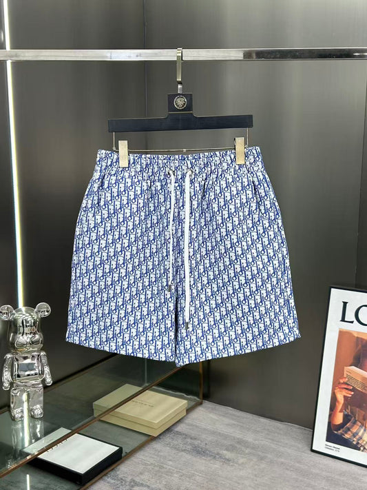 260323 New high-quality full-print denim shorts