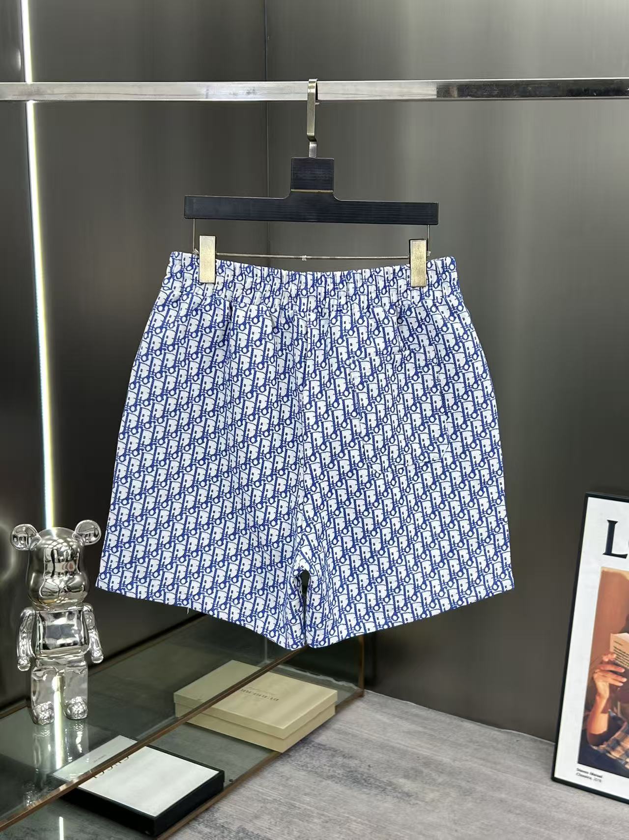 260323 New high-quality full-print denim shorts