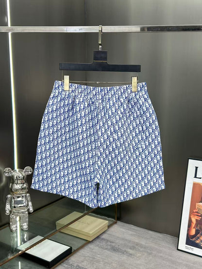 260323 New high-quality full-print denim shorts