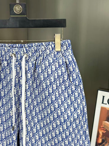 260323 New high-quality full-print denim shorts