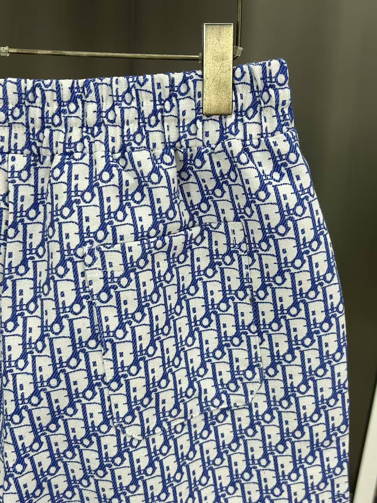 260323 New high-quality full-print denim shorts