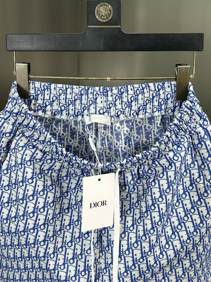 260323 New high-quality full-print denim shorts