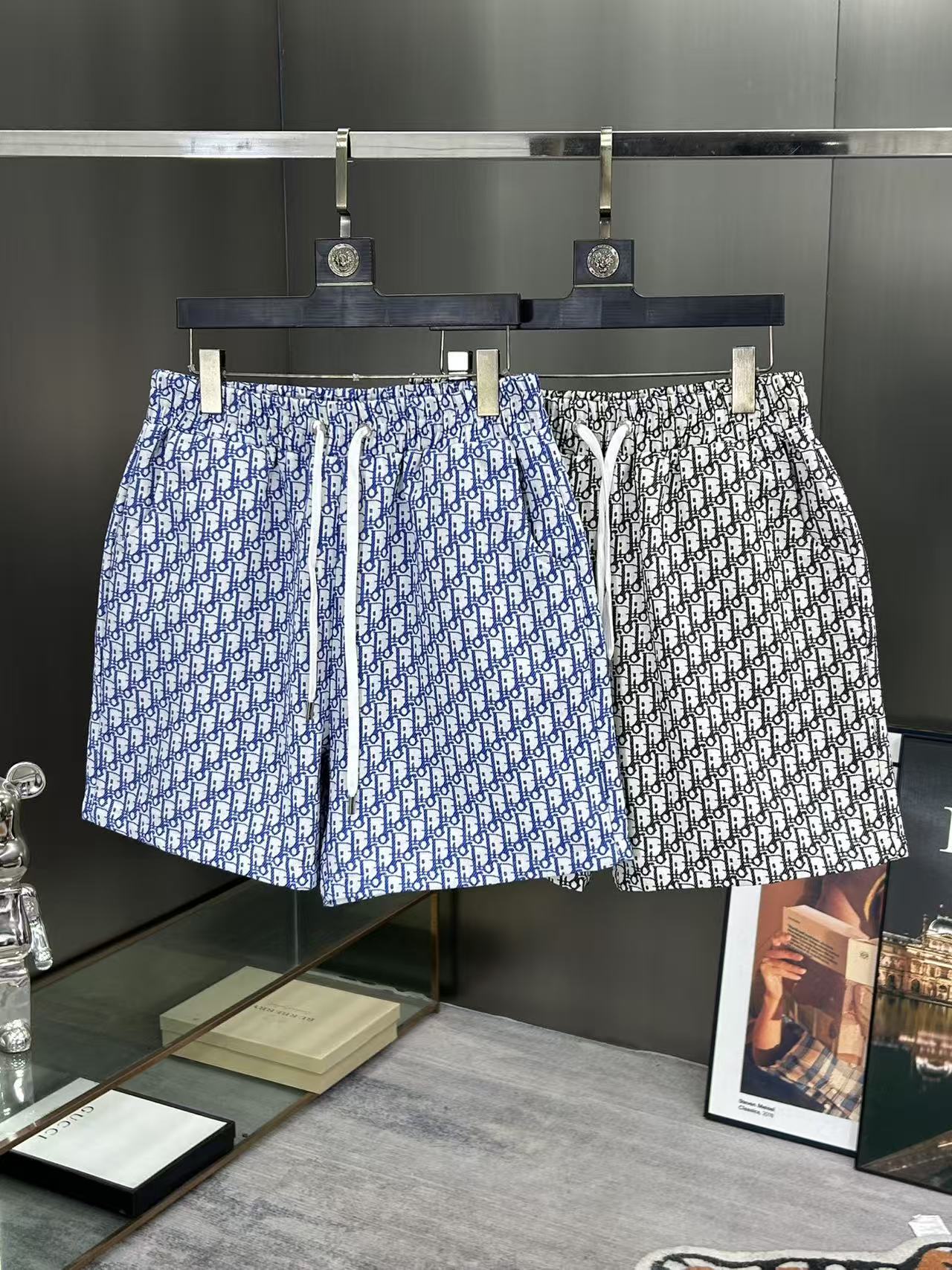 260323 New high-quality full-print denim shorts