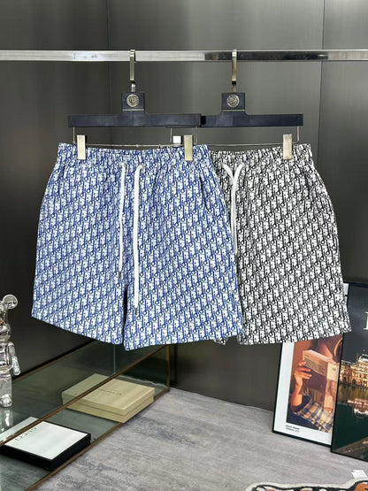 260323 New high-quality full-print denim shorts