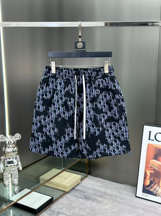 260323 New high-quality full-print denim shorts