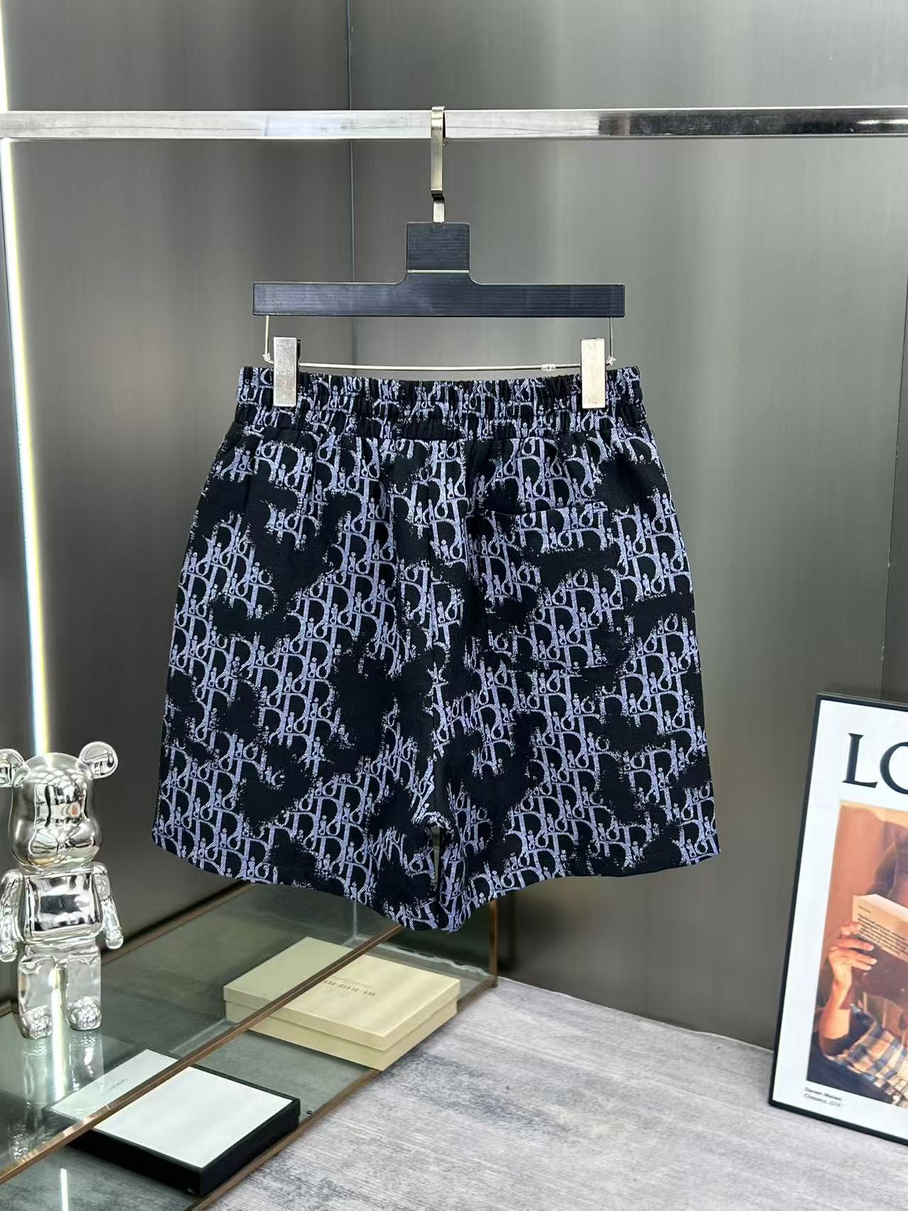 260323 New high-quality full-print denim shorts