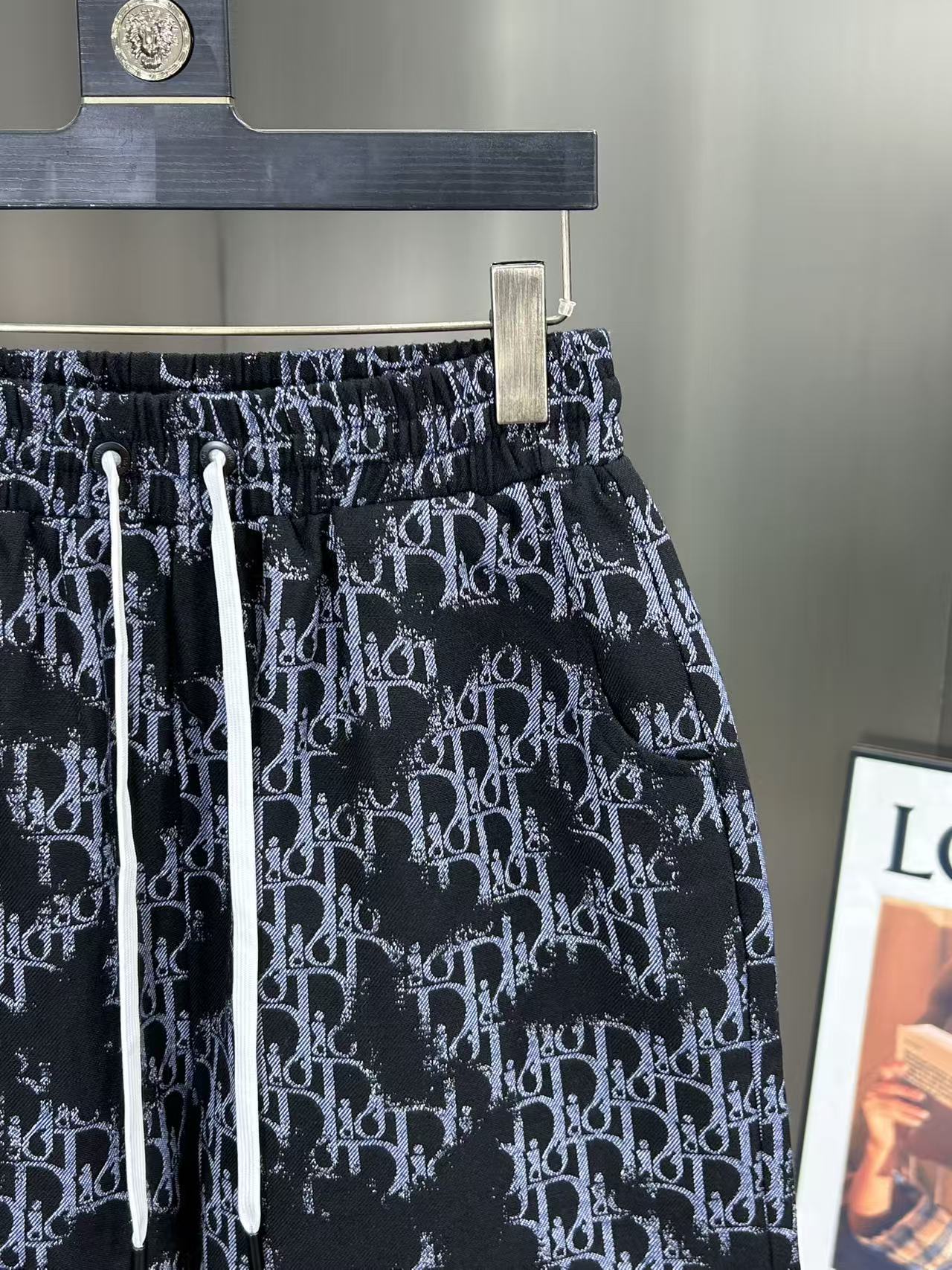 260323 New high-quality full-print denim shorts