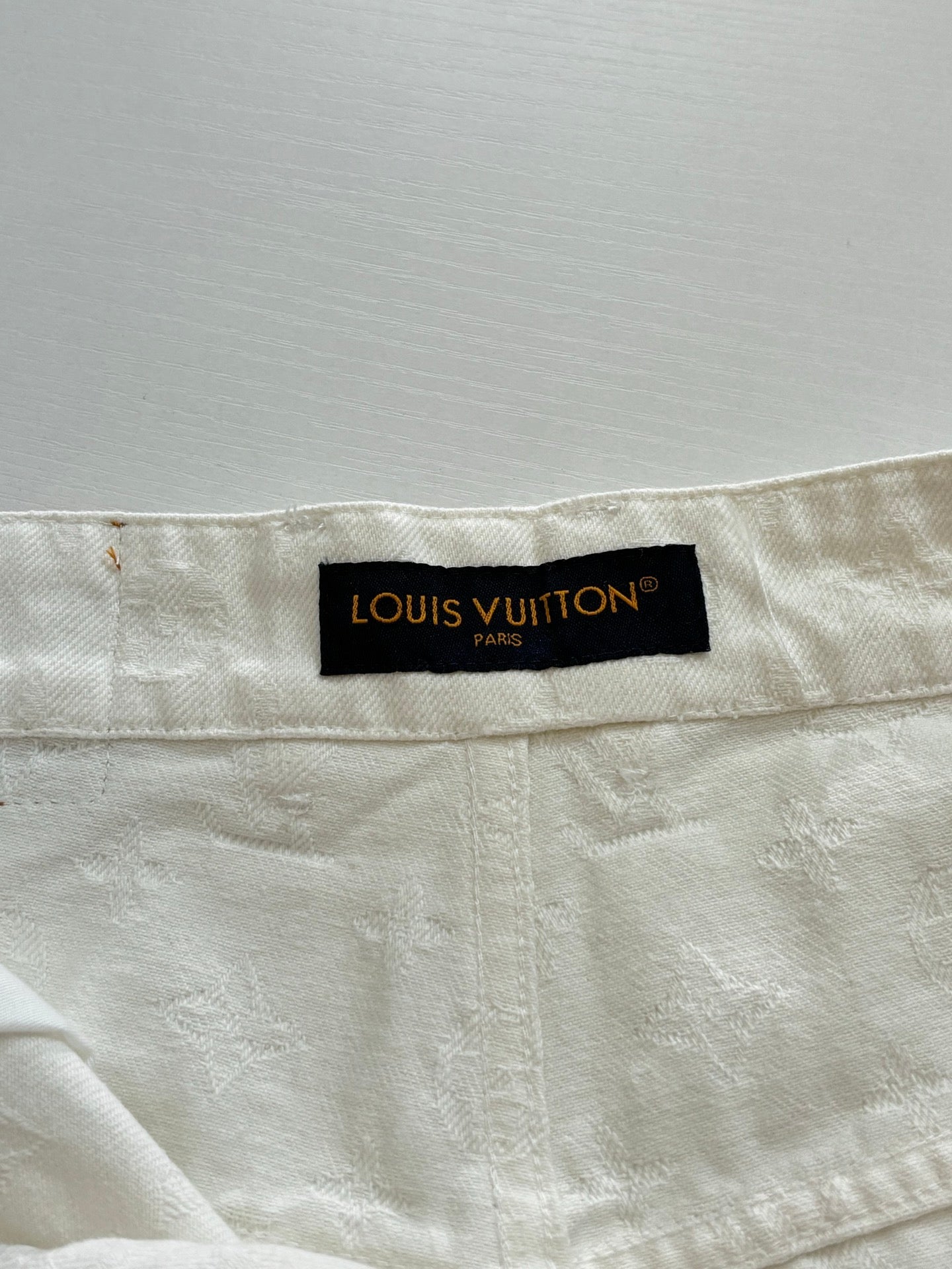 260323 New top-quality jacquard custom fabric denim shorts