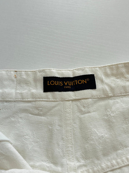 260323 New top-quality jacquard custom fabric denim shorts