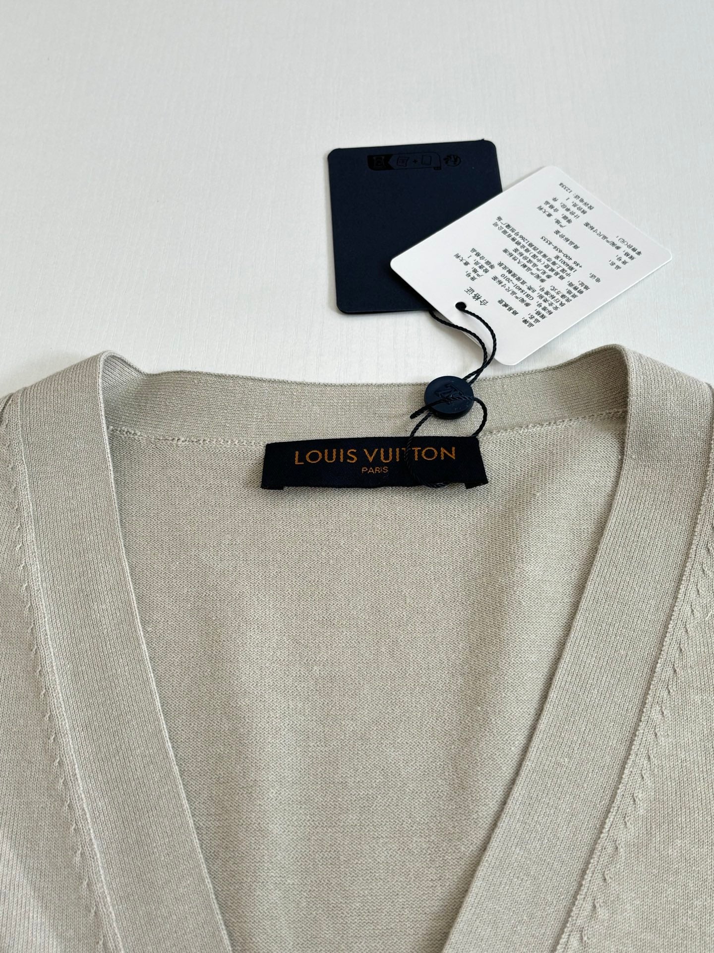 260323 New high-quality open-weave jacquard blended knitted sweater