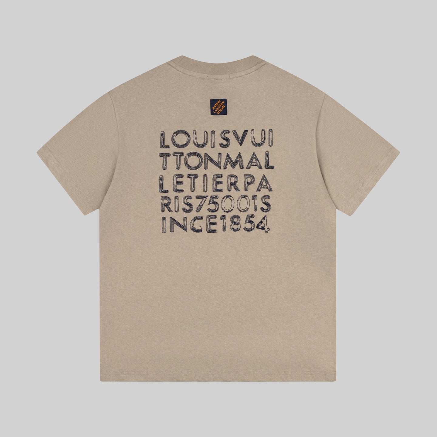 260323 New high-quality drawstring embroidered T-shirt
