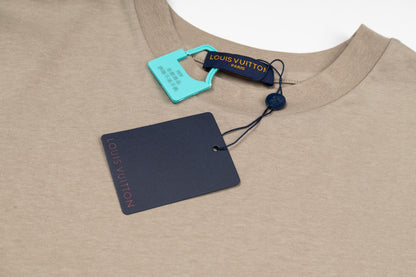 260323 New high-quality drawstring embroidered T-shirt