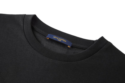 260323 New high-quality Rafi grass rope embroidered T-shirt
