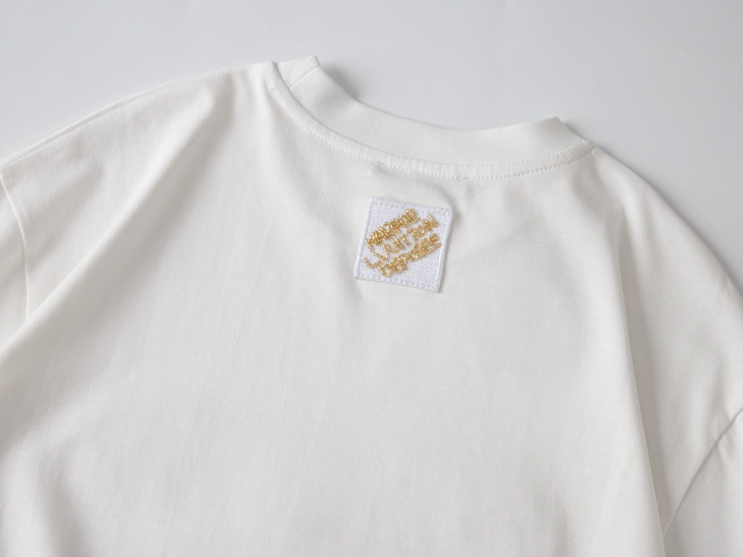 260323 New high-quality sequined and embroidered decorative T-shirt