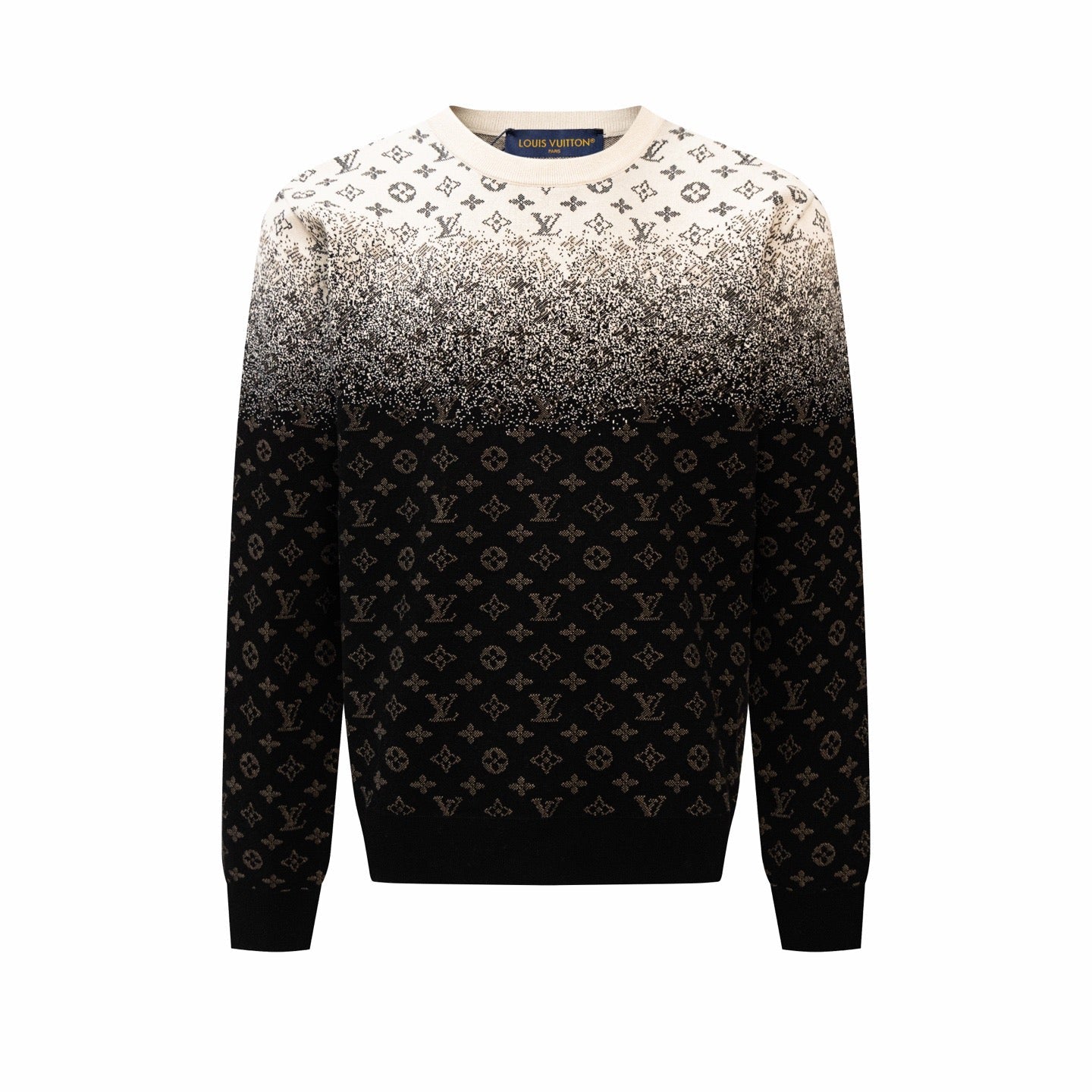 260323 New top-quality garment with flawless finish and full pattern of gradient color. Sweater.