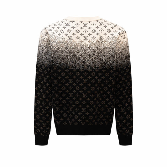 260323 New top-quality garment with flawless finish and full pattern of gradient color. Sweater.