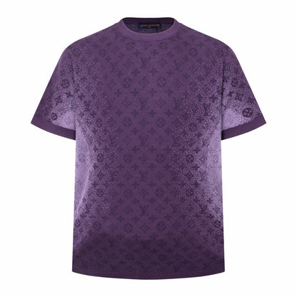 260323 New top-quality, flawlessly crafted, textured jacquard gradient wool sweater with subtle patterns