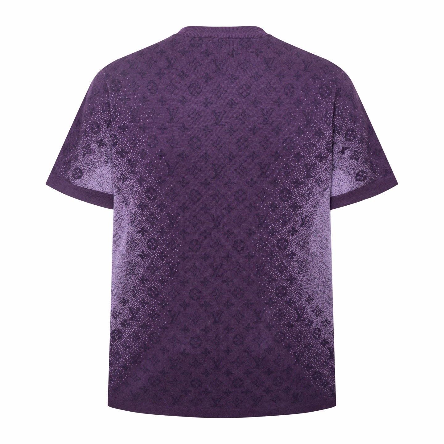 260323 New top-quality, flawlessly crafted, textured jacquard gradient wool sweater with subtle patterns