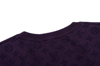 260323 New top-quality, flawlessly crafted, textured jacquard gradient wool sweater with subtle patterns