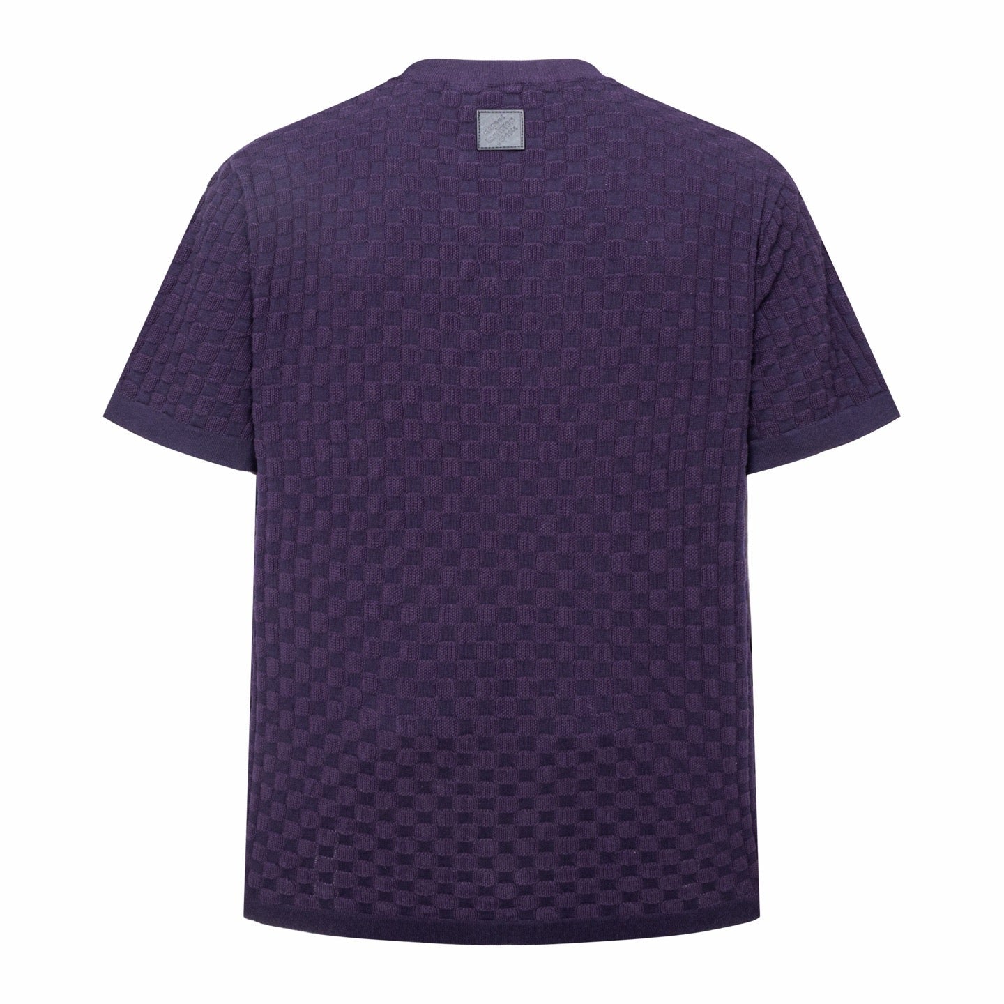 260323 New top-quality, flawlessly crafted woolen custom-made checkered T-shirt