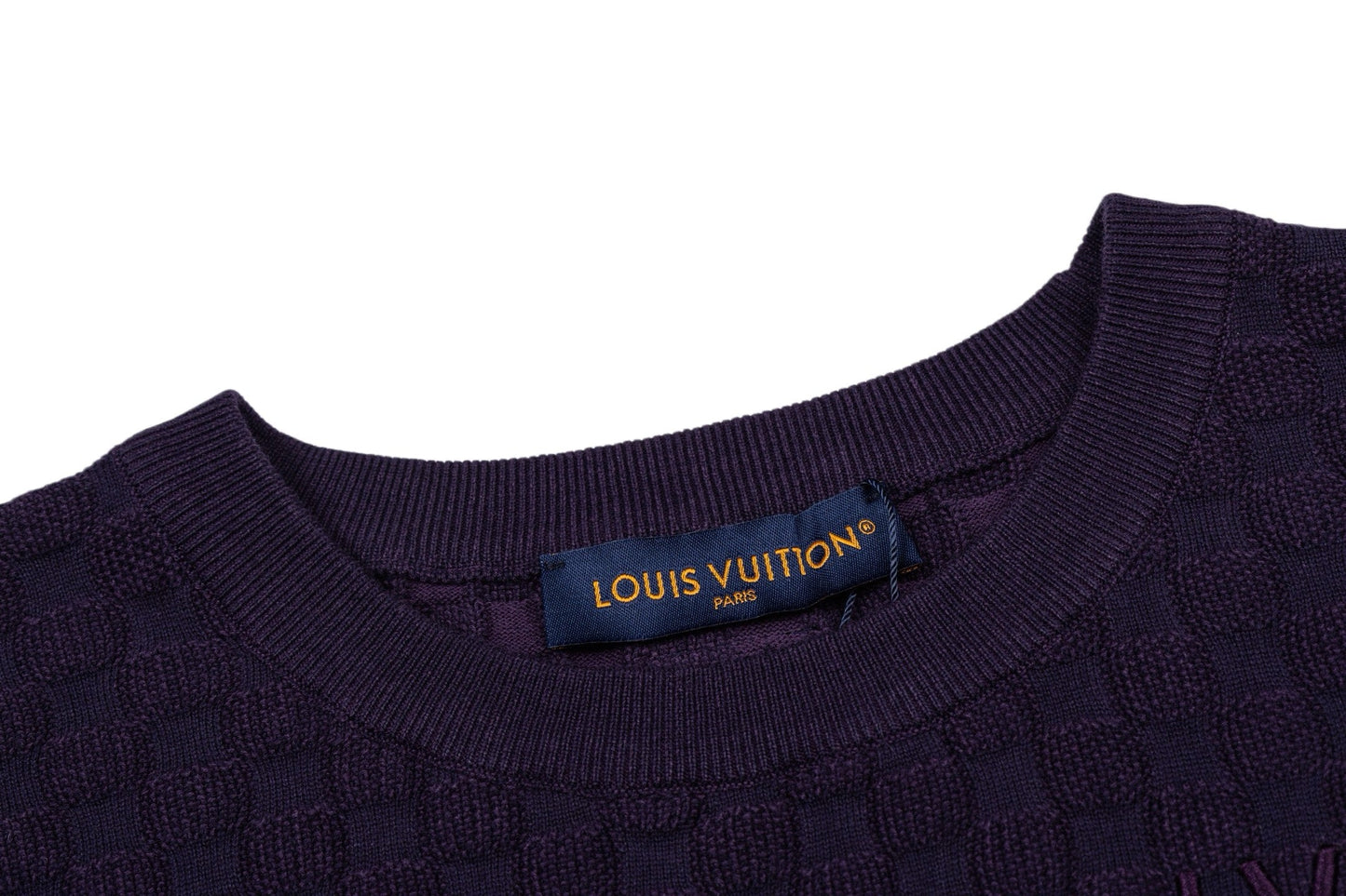260323 New top-quality, flawlessly crafted woolen custom-made checkered T-shirt
