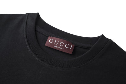 260323 New high-quality 3D three-dimensional embroidery fabric T-shirt